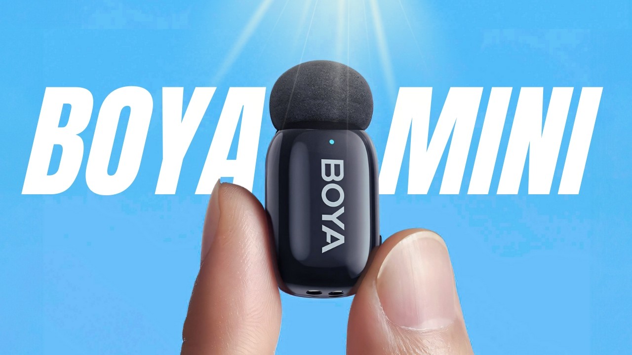 Meet the World's LIGHTEST WIRELESS Microphone! BOYA MINI
