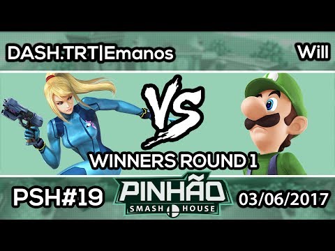 [PSH #19] DASH.TRT|Emanos (ZSS) vs Will (Luigi) - Winners Round 1
