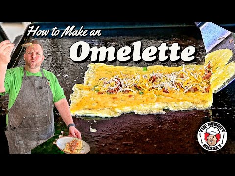 How to make an Omelette on a griddle!