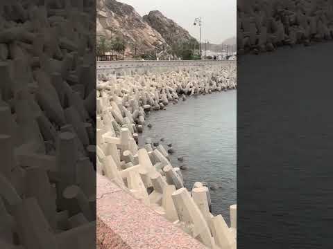 Waves and Wonders:Mutrah Corniche ,Muscat||Oman sea views #habibi #omantour #sea#muscatpark