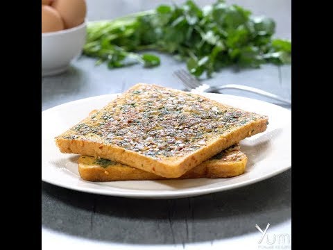 Quick Masala French Toast | Quick Masala French Toast Recipe