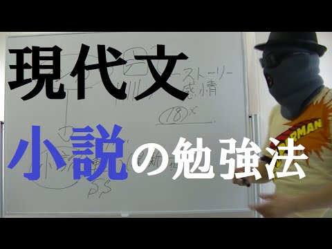 【現代文】小説がニガテなら、マンガを読め！【京大式】