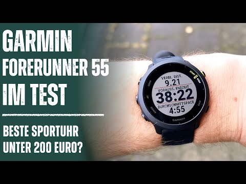 Garmin Forerunner 55 Testbericht: Die beste Sportuhr für unter 200 Euro?