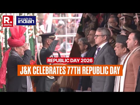 Republic Day 2026 LIVE: J&K LG Manoj Sinha & CM Omar Abdullah Participate In Celebration | Jammu