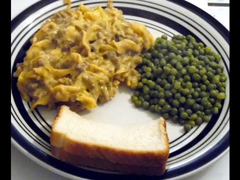 Homemade Cheesey Hamburger Helper