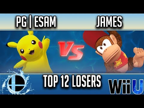 Smash'N'Splash 3 TOP 12 LOSERS - PG | ESAM (Pikachu) vs James (Diddy Kong)