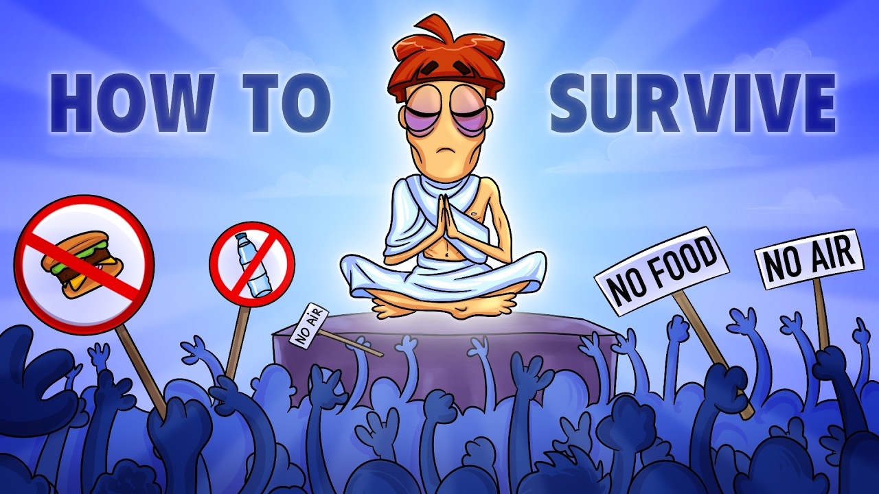 Cómo sobrevivir sin comida, sin agua y sin aire