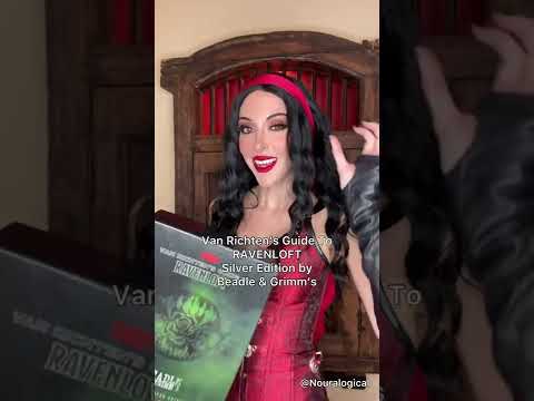 Silver Edition of Van Richten's Guide to Ravenloft Unboxing with @Nouralogical