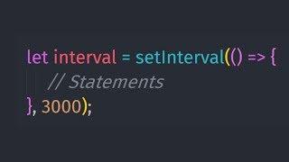 Understand setInterval() &amp; clearInterval() Method in JavaScript Exercise