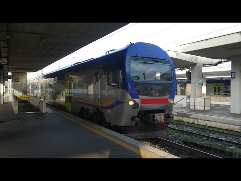 Lazio Regional Railways Train in Rome Ostiense Station