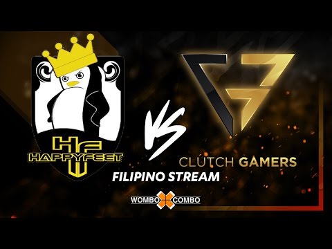 HappyFeet vs Clutch Gamers Prodota cup SEA Game 3