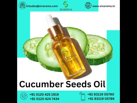 Cucumber Seed Oil, 100%