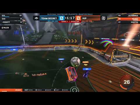 Final Moments of Team Secret vs NIP