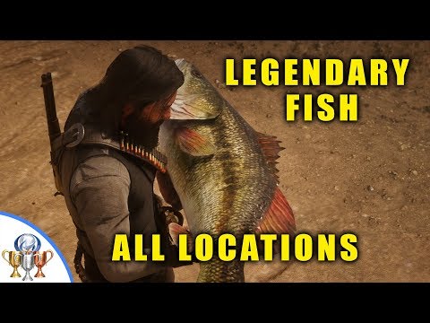 Red Dead Redemption 2 - All Legendary Fish Locations, Special Lures and Fisher of Fish Mission