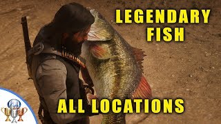 Red Dead Redemption 2 - All Legendary Fish Locations, Special Lures and Fisher of Fish Mission
