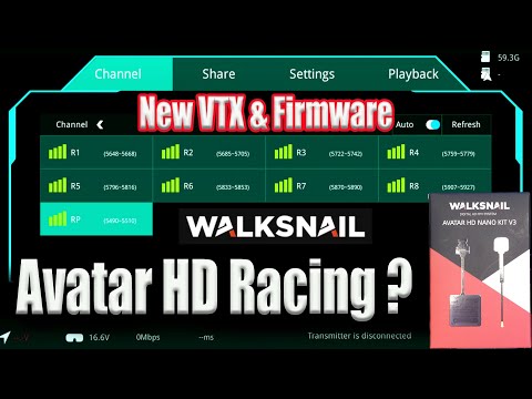 Avatar HD New Race Mode & VTX Kit - More Stable Latency But At What Cost ?.