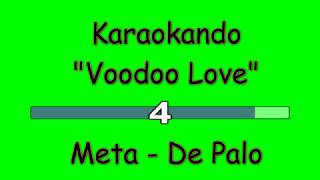 Karaoke Italiano - Voodoo Love - Ermal Meta - Jarabe de Palo ( Testo )