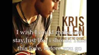 Kris Allen-Is It Over.wmv