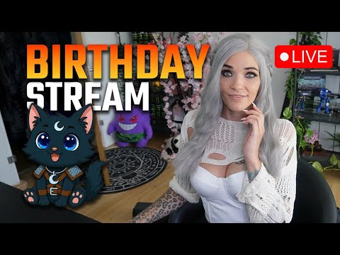 ❄️❄️B-DAY STREAM❄️❄️ Wild Hunt Begins: Azura !Plushie preorders now OPEN!