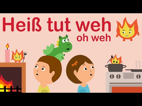 Kinderlied Feuer 🔥 - Heiß tut weh (oh weh) - BlauBlau Kinderlieder zum Mitsingen