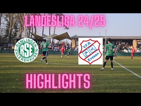 RSE -VFR Evesen  Landesliga 23.Spieltag Highlights