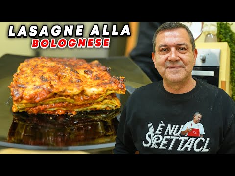 LASAGNE alla BOLOGNESE - La Vera RICETTA ANTICA ORIGINALE