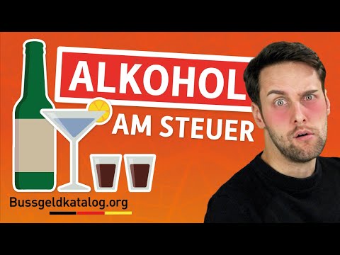 Alkohol am Steuer: 🍺 Strafe und Promillegrenze - bussgeldkatalog.org