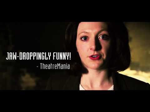 Staged promo shot in the trailer: agents, lab coats, and a chorus of lambs