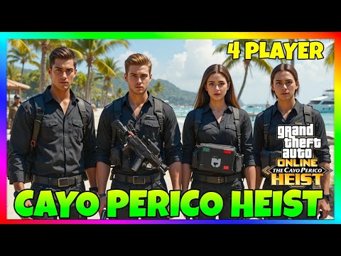 Cayo Perico Heist 4 Players or Duo Guide | Full Stealth & Elite Challenge November 2025 GTA 5 ONLINE