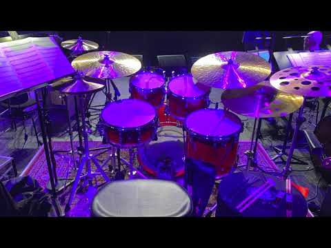 Yamaha Absolute Hybrid Maple & Paiste Cymbals soundcheck   - Johann Hjorleifsson