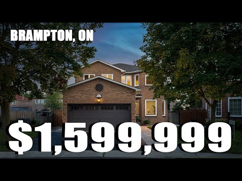 Gorgeous Newly Renovated Detached Home In A Family Friendly Community! BRAMPTON HOME FOR SALE!!!