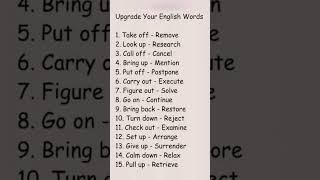 Upgrade Your English Words