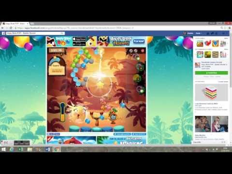 Angry Birds POP! on Facebook - Level 46 Walkthrough