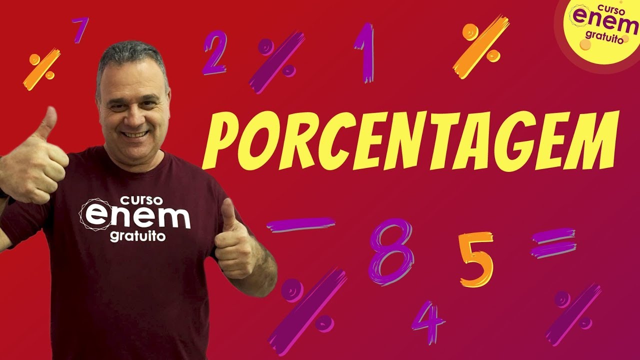 COMO CALCULAR PORCENTAGEM | Resumo de Matemática para o Enem