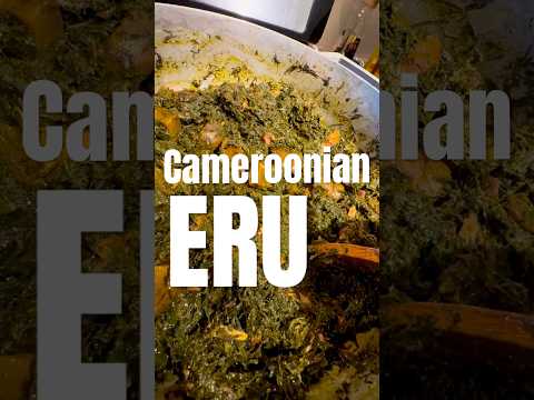 Cooking Cameroonian ERU #shorts #fyp #viralshorts #africanfood #cameroon #237