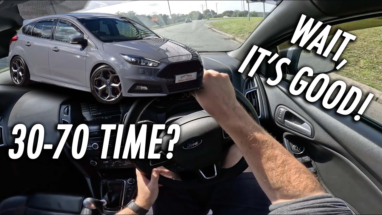 2016 FORD FOCUS ST-3 DIESEL DRIVING POV/REVIEW ...