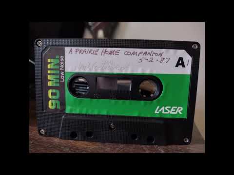 A Prairie Home Companion 5-2-87