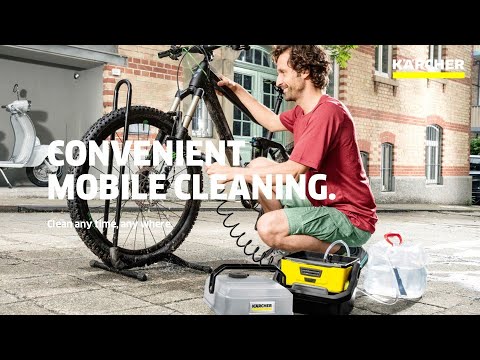 Kärcher Mobile Outdoor Cleaner OC3 (Battery Powered): Introducing the Portable Cleaner
