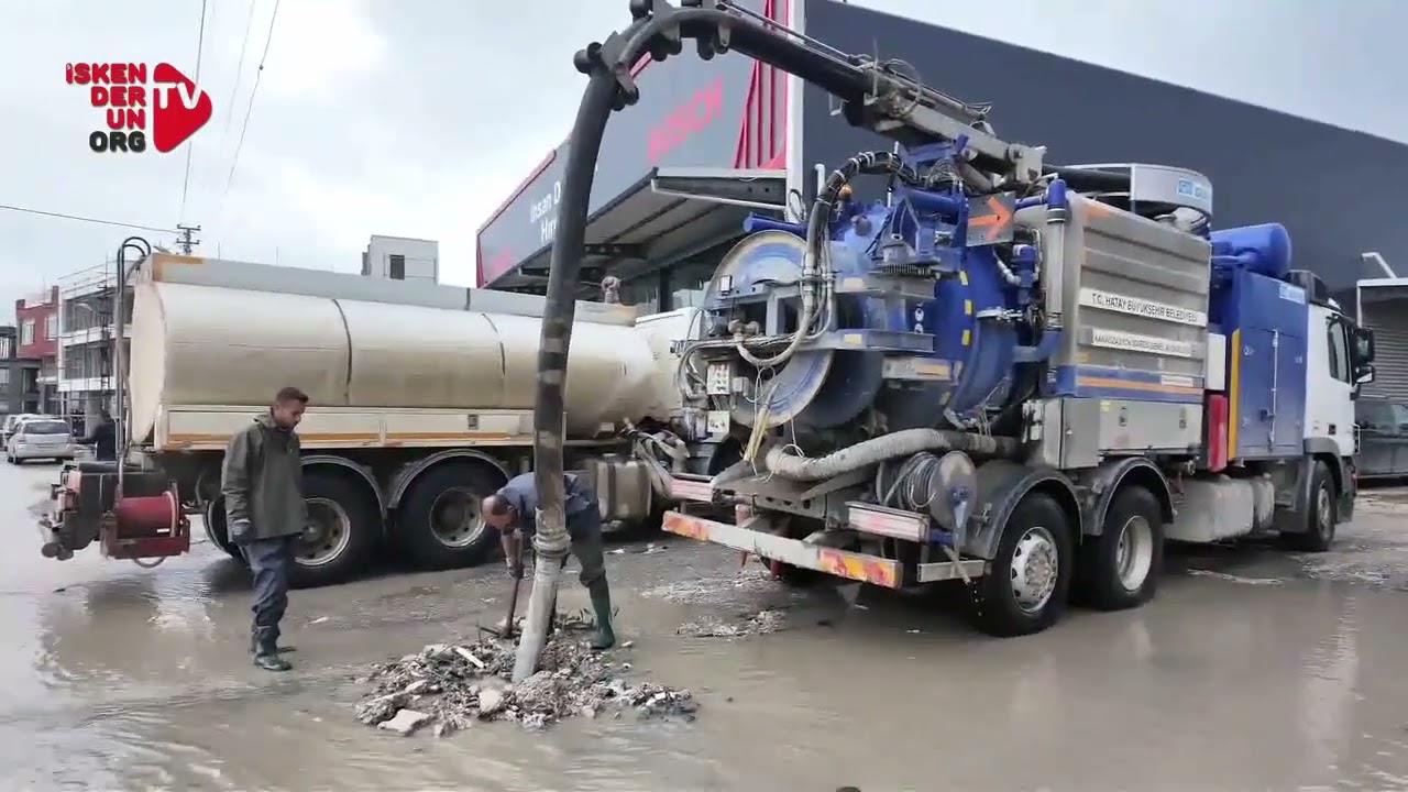 Yağışa Karşı HBB ve Hatsu’dan Müdahale