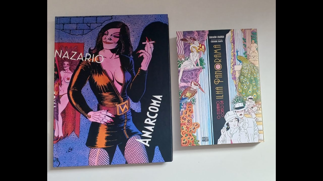 - comentando: anarcoma (nazario luque) & o estranho conto da ilha panorama (suehiro maruo)