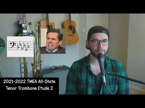 TMEA All-State Etude 2, Tenor Trombone 2021-2022