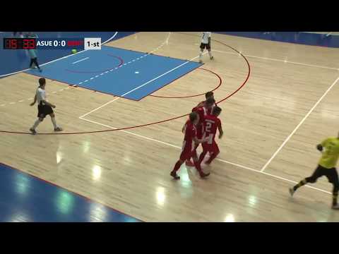 Hightlights ASUE Yerevan - JB Futsal Gentofte (4-6) 17.08.2016