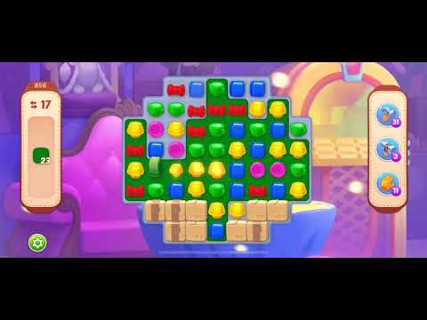 [Gameplay] Homescapes - Level 856 (No Boosters)