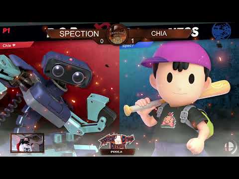 Graveyard Smash: Spection (Ness) vs Chia (R.O.B.) - Pools