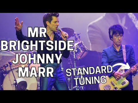 Play Mr Brightside by The Killers in STANDARD Tuning (Johnny Marr Glastonbury 2019)