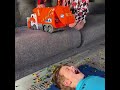Garbage Truck Dumps Candy YUM #shorts #funny #garbagetruck #dumptruck #toy