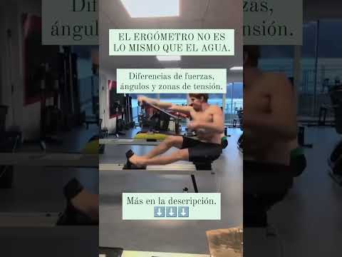 🚣‍♂️El ergómetro no es lo mismo que el agua🚣‍♂️ #canoekayak #canoeing #canoesport