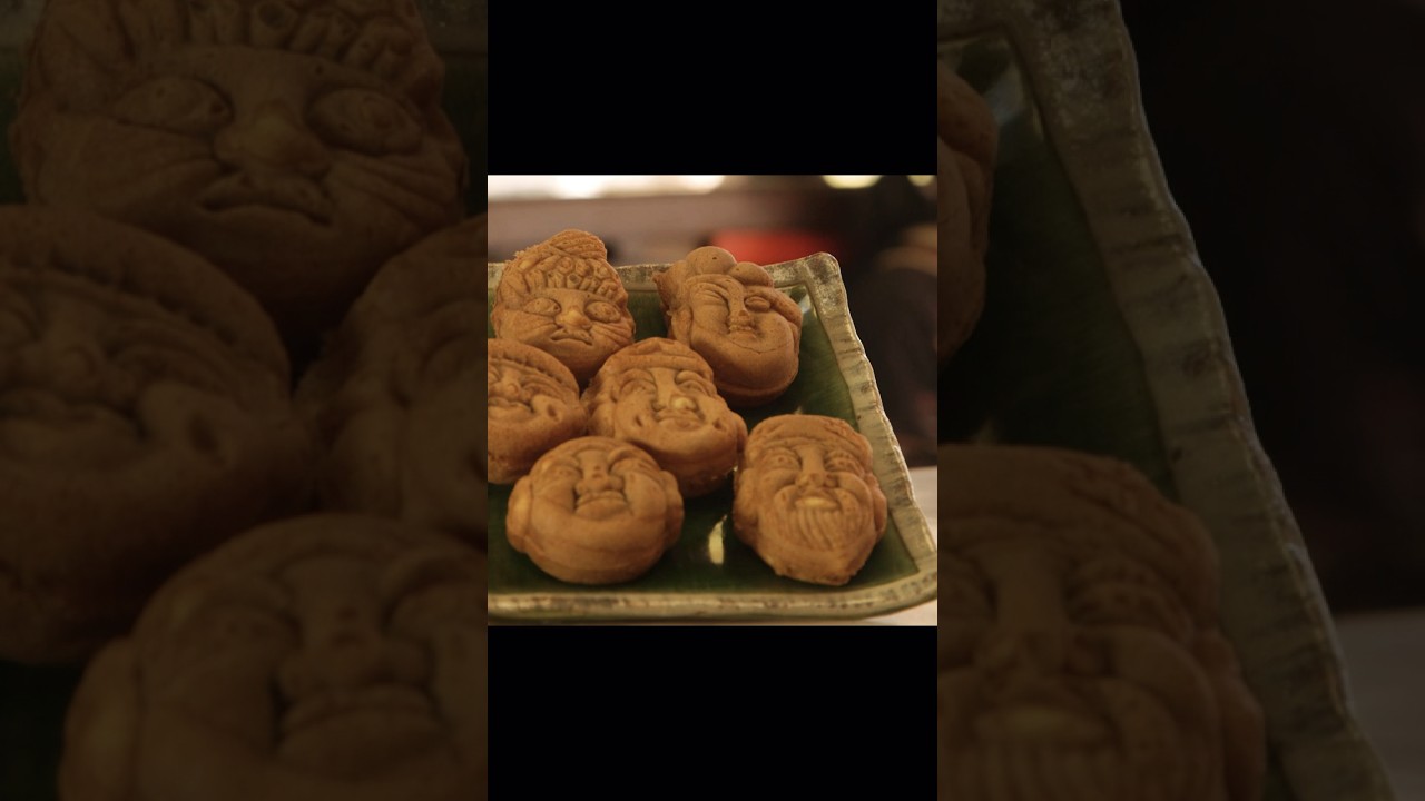 創業明治40年！元祖東京名物「人形焼」Cakes of the Seven Gods of Luck: Ningyo-yaki #和菓子 #スイーツ #japanesefood #tokyo