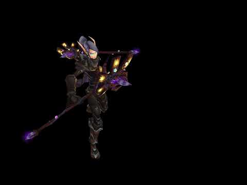 WoWmodelviewer 3.3.5a 'Custom Blood Elf Fury Warrior'