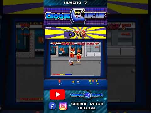 Choque Arcade  #7: Dynamite Dux - SEGA - #arcadegames #retrogaming Mame - Choqueretro  #juegosretro